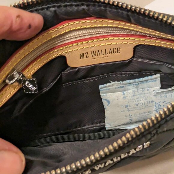 MZ Wallace Cross Body XS Black Nylon Utility Purse New w Tags. - Picture 10 of 13